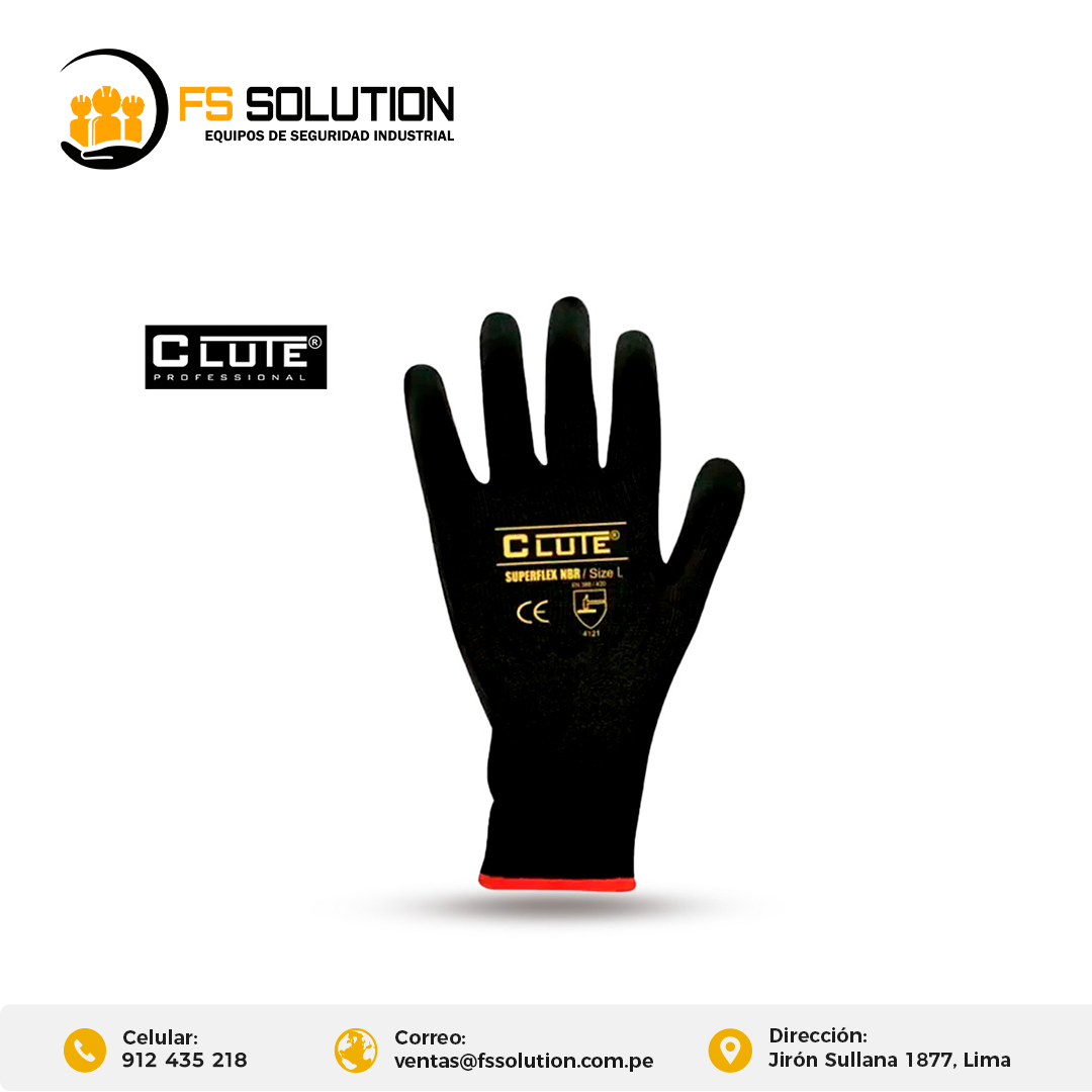 GUANTE SUPER FLEX NBR CLUTE