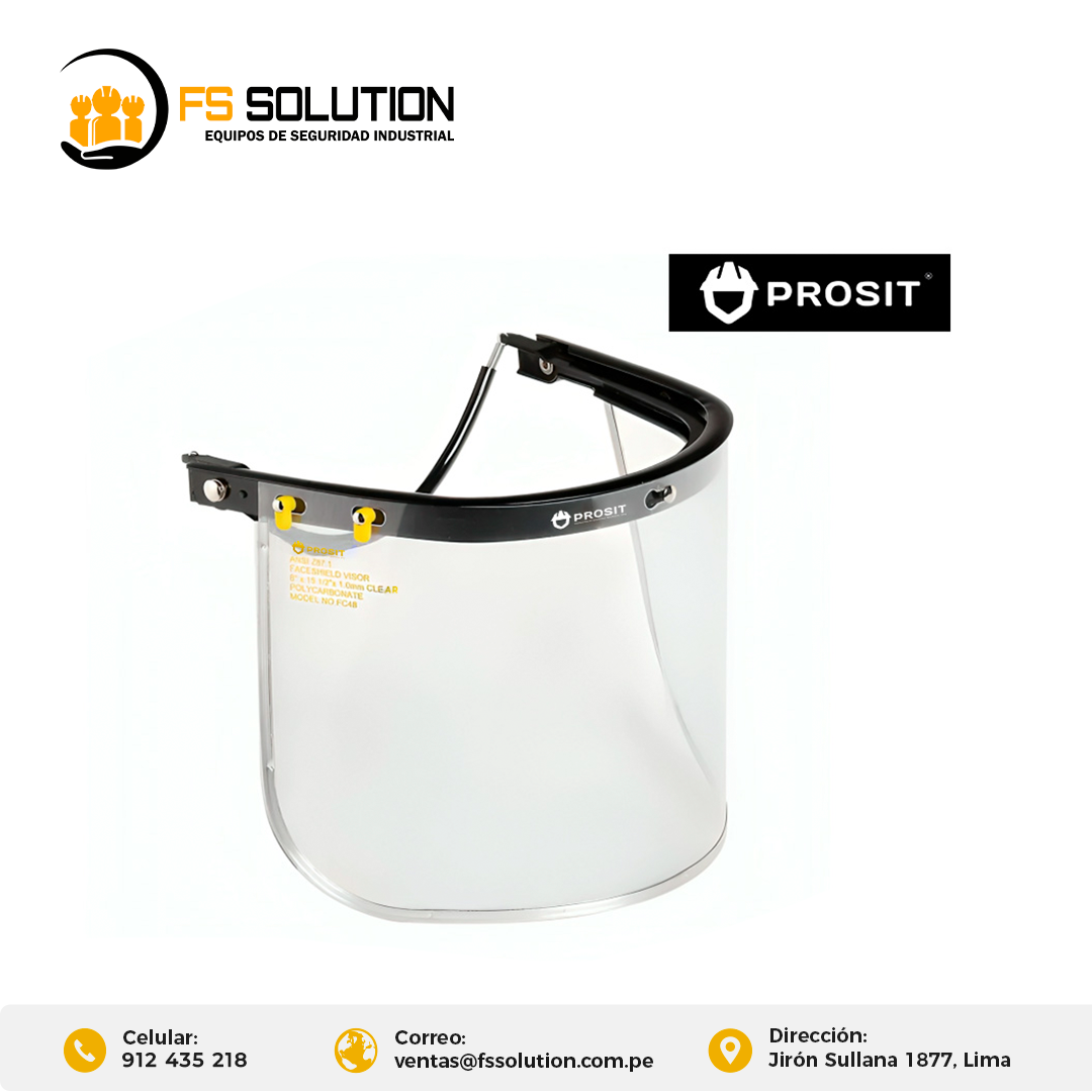 VISOR CON FILO DE ALUMINIO PROSIT
