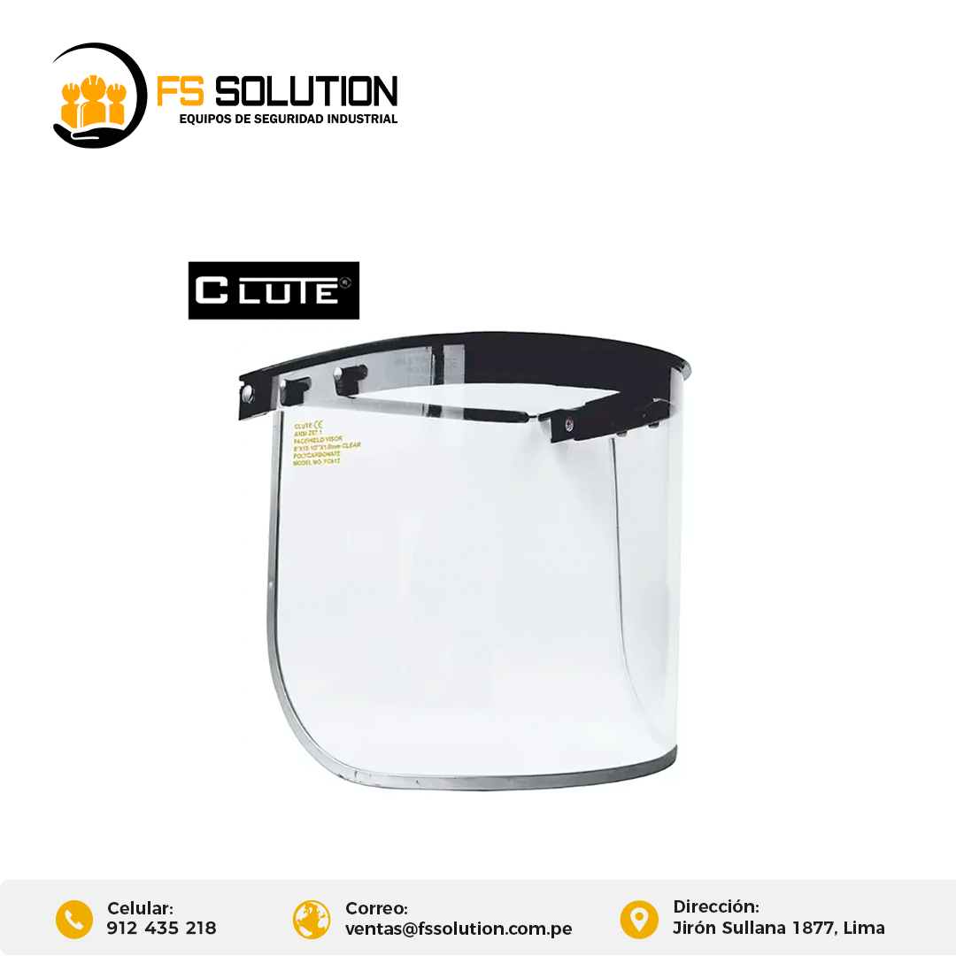 PROTECTOR FACIAL ADAPTABLE A CASCO CLUTE