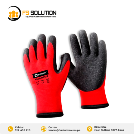 GUANTE GLOBALFLEX ROJO PROSIT